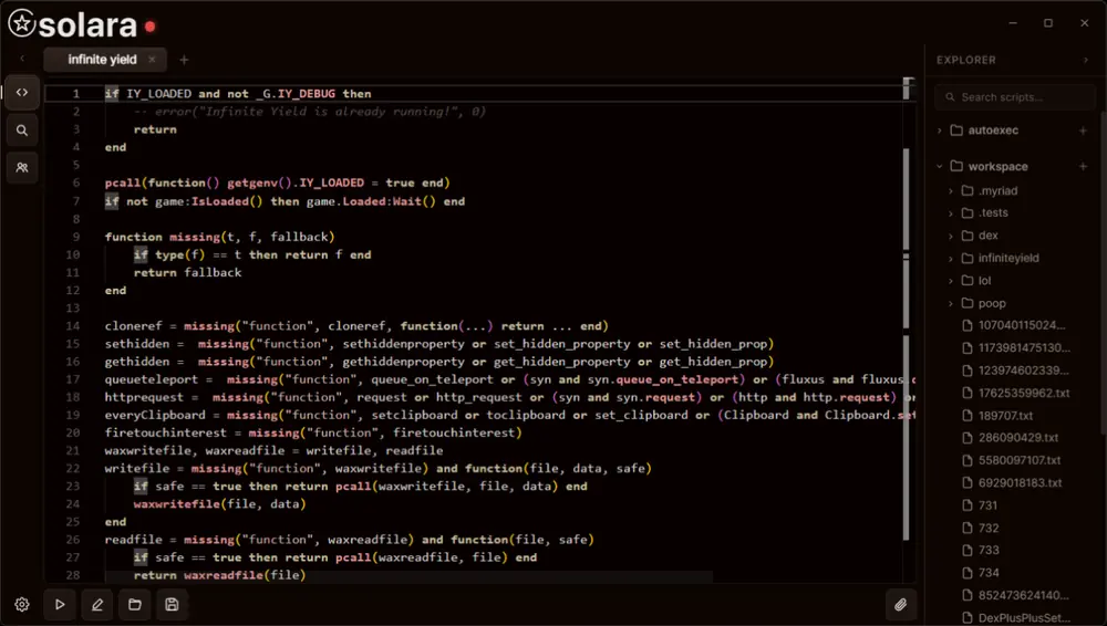 Solara in the Ember theme.