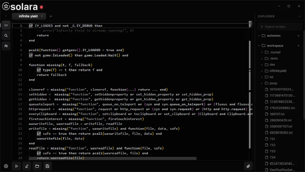 Solara in the Graphite theme.