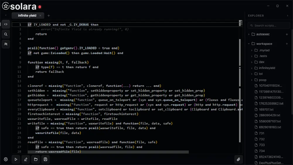 Solara in the Slate theme.