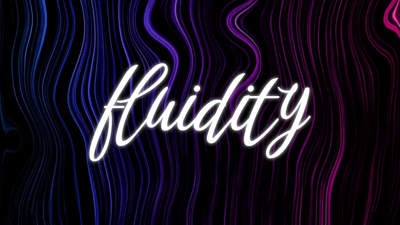 The Fluidity community theme applied to Solara.