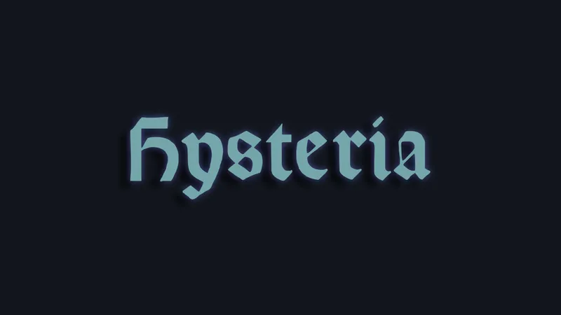 The Hysteria community theme applied to Solara.